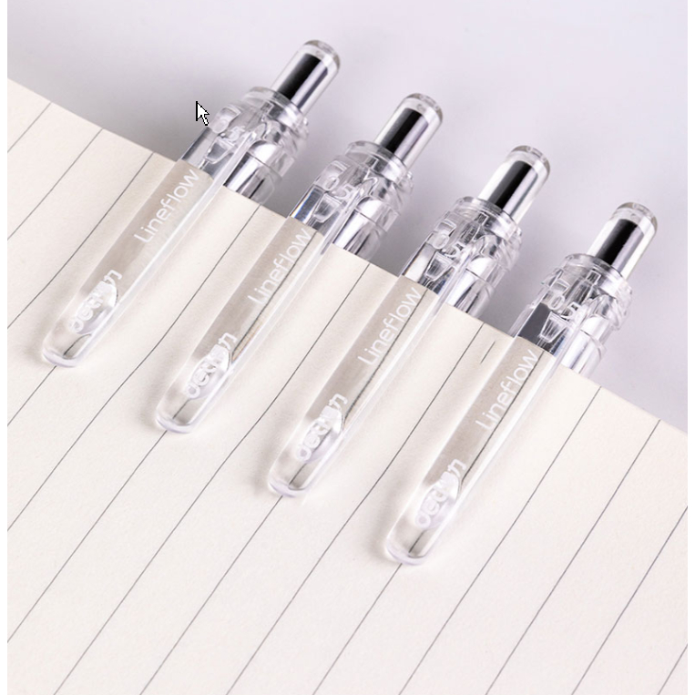 Bút Gel Deli S101 Mực đen 0.5mm Viết sổ, calligraphy, chép kinh Dùng cho học sinh, văn phòng