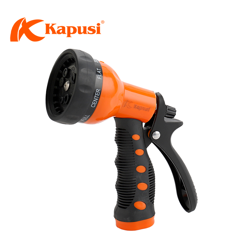 Vòi phun nước tưới cây kapusi, vòi tưới cây đa năng 8 chế độ, vòi xịt tưới cây, rửa xe, rửa sân vườn
