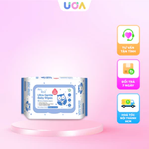 Khăn ướt cho bé Bzu Bzu dịu nhẹ không mùi (30 tờ/80 tờ - Gói)