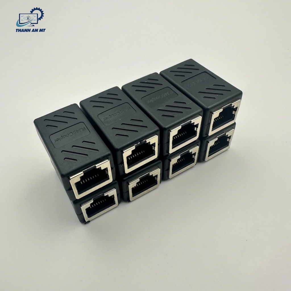 Đầu nối dây mạng chuẩn RJ45 cat15A16A mạch nối bọc kim loại mới 100% ...
