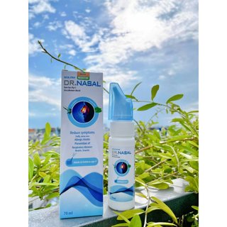 [✨CHÍNH HÃNG KÈM QUÀ] Dung Dịch Xịt Mũi Dr Nasal Kháng Khuẩn Nano Bạc Hỗ Trợ Nghẹt Mũi Cho Người Lớn 70ml