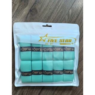 quấn cán FIVE STAR FS-01 Quấn vợt cầu lông tennis pickleball êm mềm thấm hút co dãn đàn hồi bám dính