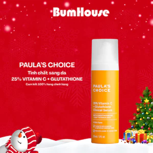 Tinh chất làm sáng da, mờ thâm Paula's Choice 25% Vitamin C + Glutathione Clinical Serum 30ml Mã 1490
