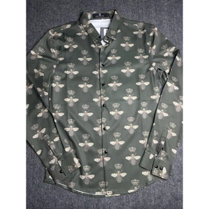 ÁO SƠMI TAY DÀI SIZE L NGANG 44cm DAI 67cm size L PHONG CÁCH TRẺ TRUNG SANG TRỌNG KHÔNG NHĂN