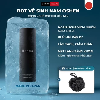 Bọt vệ sinh nam giới Oshen Japan 130ml giúp khử mùi, kháng khuẩn, hương bạc hà tươi mát làm mát