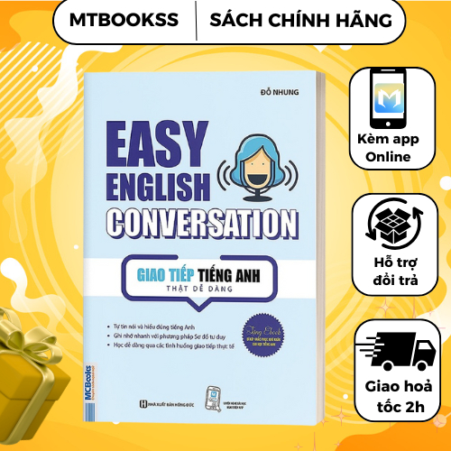 Sách - Easy English Conversation – Giao Tiếp Tiếng Anh Thật Dễ Dàng