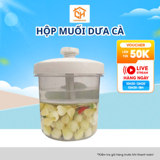 Hộp Muối Dưa Cà Việt Nhật Tiện Lợi Cam Homeware