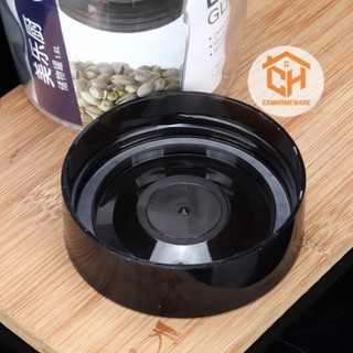 Lọ Thuỷ Tinh Đựng Hạt, Thực Phẩm Nắp Xoáy Inox Deli Cam Homeware
