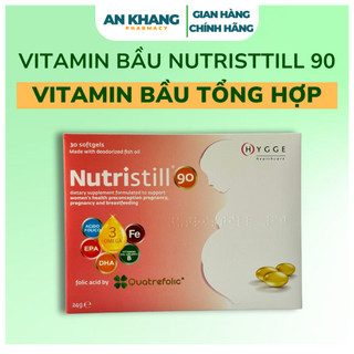 Vitamin Bầu Nutristill 90 - Bổ Sung DHA, EPA & Vitamin Cho Phụ Nữ Mang Thai & Cho Con Bú