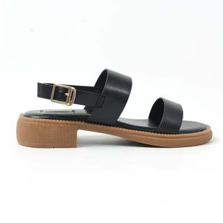 GIÀY SANDAL NỮ 2 QUAI NGANG 3p KHÓA CÀI TRẺ TRUNG ÊM ÁI NĂNG ĐỘNG D4738