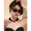 🕶️ Kính Mát Nữ Bản To Vuông Đen – Phong Cách Hàn Quốc, Che Nắng, Tôn Mặt Nhỏ