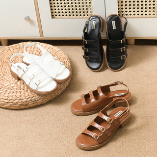 SANDAL 3 QUAI KHÓA CÀI ĐẾ 3p ,TRẺ TRUNG CÁ TÍNH NĂNG ĐỘNG D4758