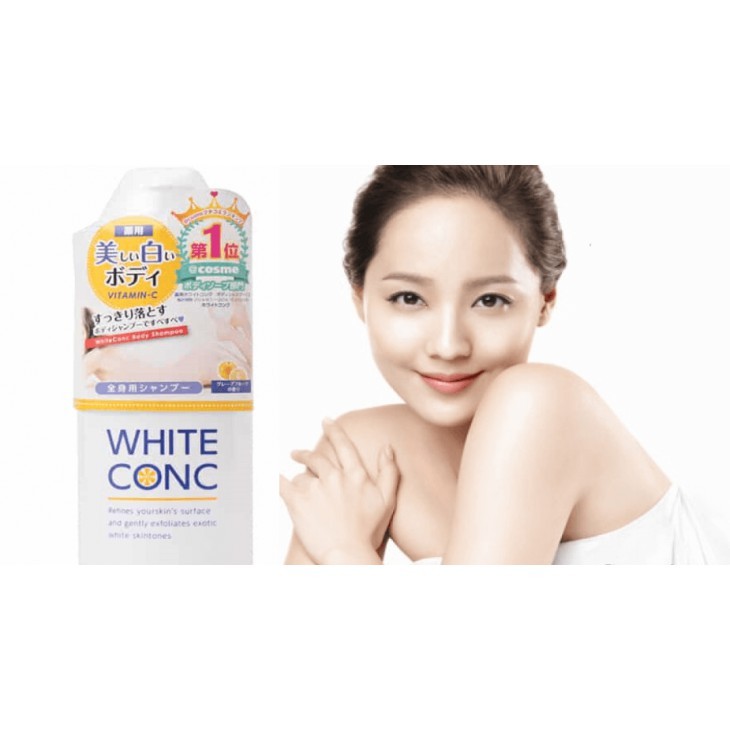 Sữa Tắm Dưỡng Trắng Da Toàn Thân White Conc Body Shampoo C II (360mL)