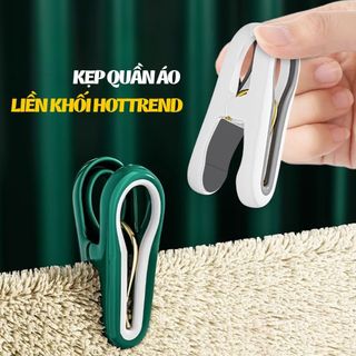 Combo 24 móc kẹp đa năng liền khối hình giọt nước Luxhome, kẹp quần áo, kẹp phơi đồ chống trơn trượt