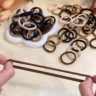 Set 5 Dây Chun Buộc Tóc Nhiều Màu