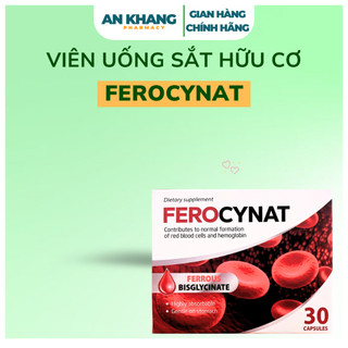 Viên Uống Bổ Sung Sắt Ferocynat Ba Lan - Hỗ Trợ Tăng Cường Sức Khỏe - Ngăn Ngừa Tình Trạng Thiếu Máu