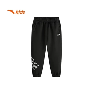 ANTA KIDS Quần dài thể thao Bé trai Skateboard Culture Little Kids 4-7 Years Pickleball Tennis Badminton 3525B9704