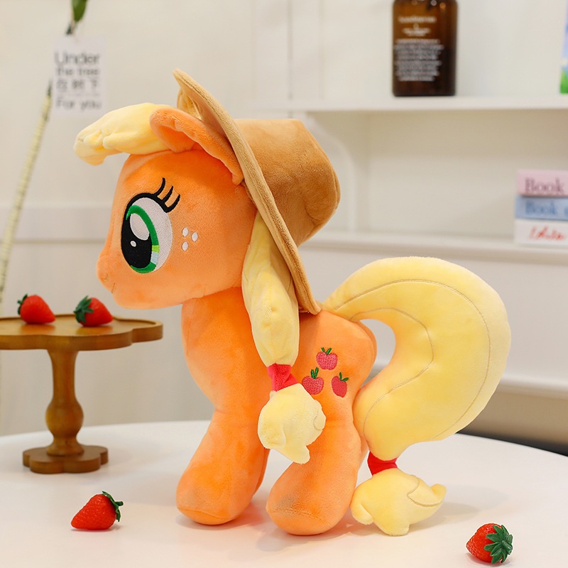 Gấu bông ngựa cầu vồng little pony hoạt hình dễ thương, gấu bông kỳ lân nhiều màu sắc đáng yêu làm quà tặng cho bé