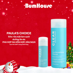 Sữa rửa mặt Paula's Choice Clear Pore Normalizing Cleanser làm sạch da và giảm dầu thừa 30ml/177ml