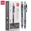 Bút Gel Deli A575/A623/S206 – 0.5mm – Mực đậm trơn – Vỏ trong suốt – Học sinh, văn phòng