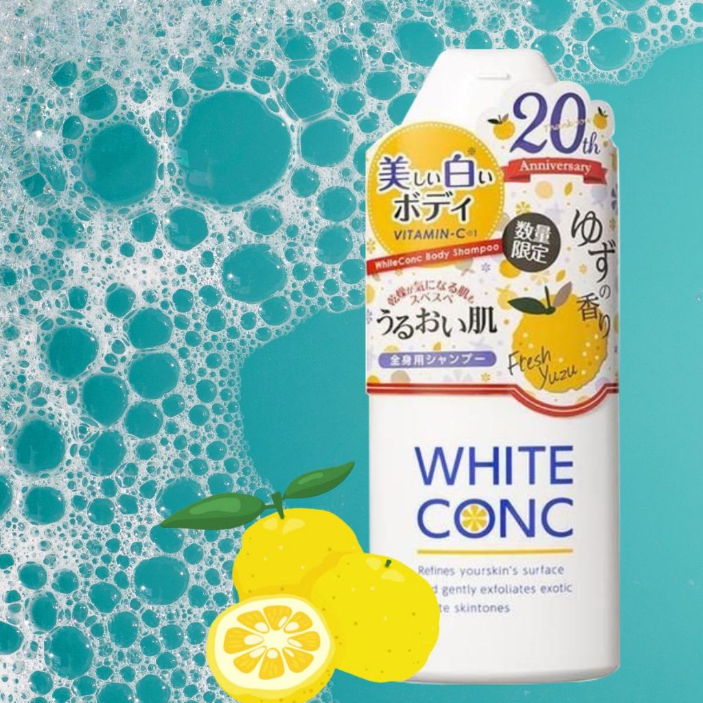 Sữa Tắm Dưỡng Trắng Da White Conc White Conc C Ii Yuzu Scent 360ml