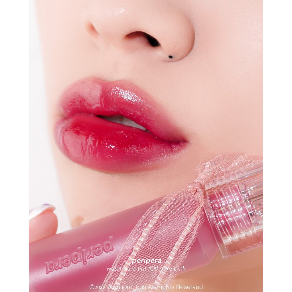 Son Tint Nước Peripera Water Bare Bóng Nhẹ 3.7g Cocolux