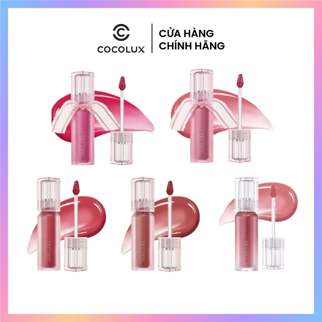Son Tint Nước Peripera Water Bare Bóng Nhẹ 3.7g Cocolux