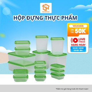 Hộp đựng thực phẩm tủ lạnh 17 chi tiết để tủ lạnh CamCamHome