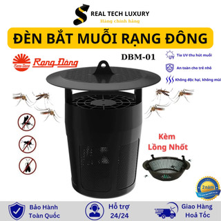 Đèn Bắt Muỗi Rạng Đông DBM01 5W Thông Minh - Hình Trụ Không Gây Mùi Khét Tiết Kiệm Điện - Bảo Hành 24 Tháng