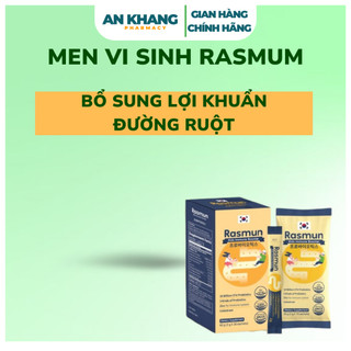 Men Vi Sinh Rasmun – Hỗ Trợ Tiêu Hóa, Giảm Táo Bón, Tăng Cường Sức Đề Kháng Cho Trẻ