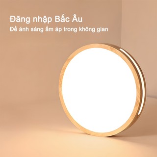 Đèn trần GOGEOUS decor trang trí phòng khách phòng ngủ khách sạn với 3 loại ánh sang có điều khiển