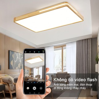 Đèn trần GOGEOUS decor trang trí phòng khách phòng ngủ khách sạn với 3 loại ánh sang có điều khiển