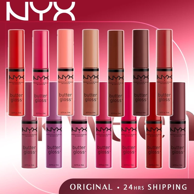 [Bill US] Son bóng căng mọng môi NYX BUTTER GLOSS MINT MELT GLOSS