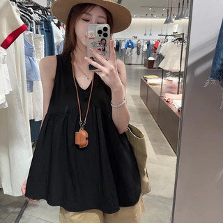 Set áo đũi 3 lỗ cổ tim kèm quần short ống rộng cá tính ChangStore - S19