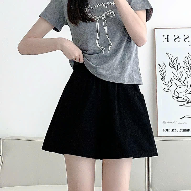 Quần Short Nữ Kaki Cạp Chun Co Giãn Tốt Lên Form Xinh Tôn Dáng 3 Màu Đẹp M606