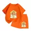 Set quần áo trẻ em – In CapyBara ăn bánh cá Yummy ngộ nghĩnh, chất cotton thoáng khí (M 219)