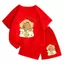 Set quần áo trẻ em – In CapyBara ăn bánh cá Yummy ngộ nghĩnh, chất cotton thoáng khí (M 219)