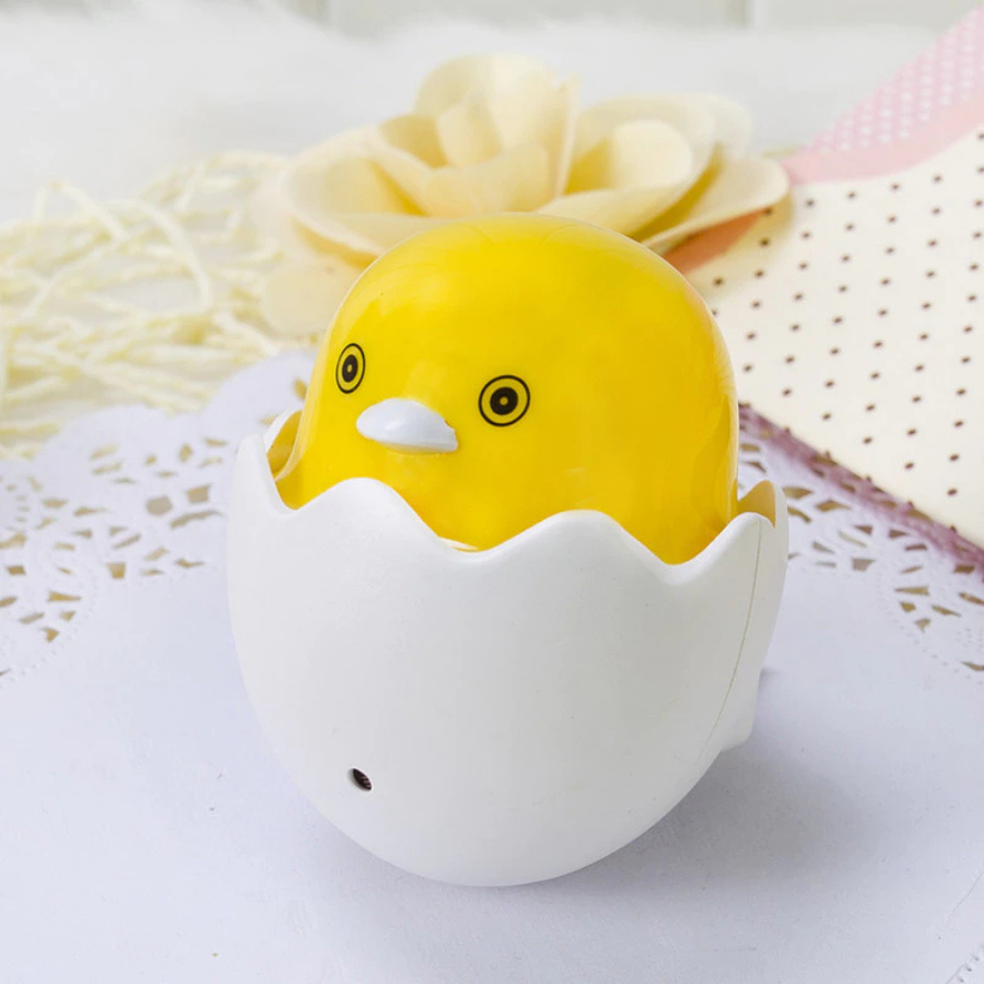 Đèn Ngủ Cảm Biến Ánh Sáng Hình Gà Con Siêu Dễ Thương