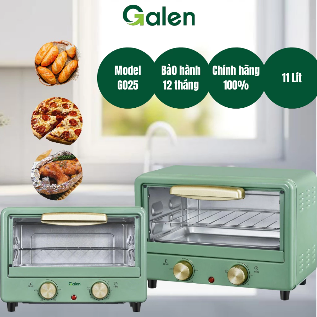 Lò Nướng Điện Dung Tích 11 Lít, Công Suất 700W Giá Rẻ, Chuyên Dùng Để Nướng Gà, Nướng Thịt, Nướng Cá