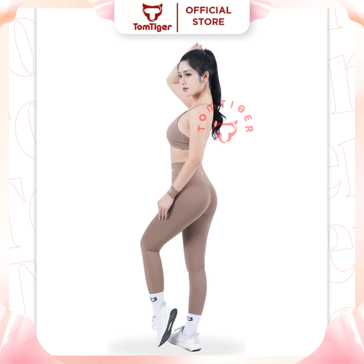 Áo Bra Line TomTiger, Áo Bra tập Gym, Áo tập thể thao, Bra Hai Dây Có Đệm Mút Mềm Mịn Sexy
