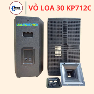 Vỏ thùng loa full đơn bass 30 KP712  hàng loại tốt gỗ MDF - giá 1 đôi tặng kèm họng treble và bông tiêu âm