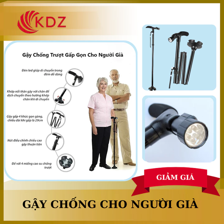 Foldable Walking Stick – 2