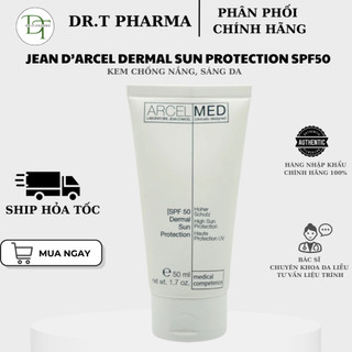 [HÀNG CÔNG TY] Kem chống nắng phổ rộng sáng da Jean D'Arcel Dermal Sun Protection SFP50 (50ml)