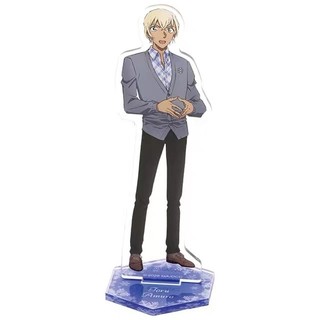 (SẴN-Movie 28) STANDEE Mô hình Detective Conan - One Eyed Flashback trưng bày Amuro Ran Mori mica Thám tử lừng danh