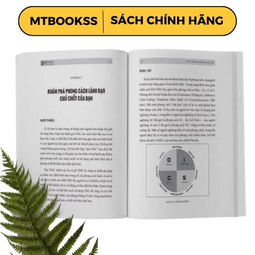Sách - Giải Mã Hành Vi DISC: Bạn Thuộc Kiểu Lãnh Đạo Nào Trong 8 Nhóm Hành Vi?