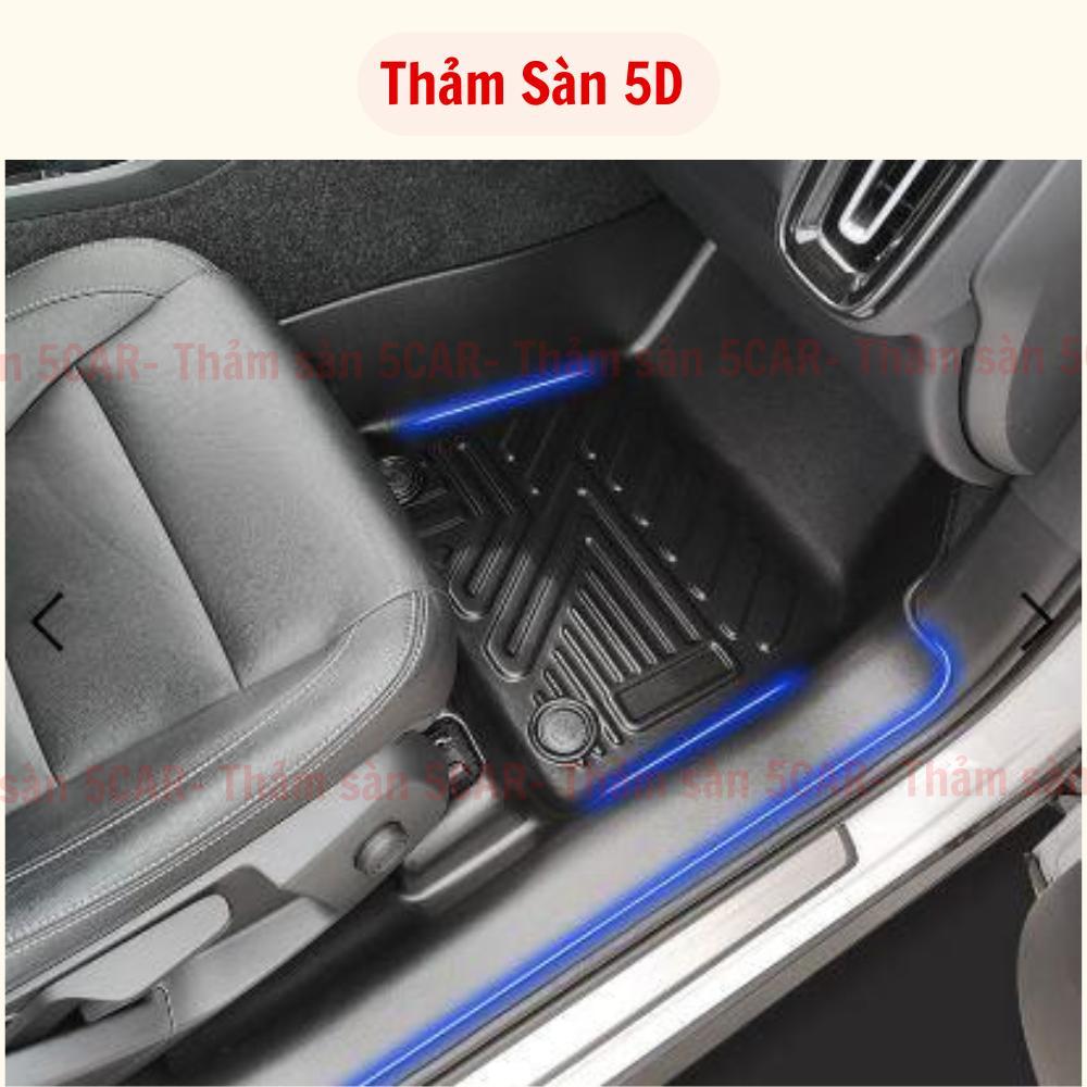 Thảm lót sàn NHỰA đúc TPE 5D xe Mitsubishi Outlander Sport 2014- 2017 đến nay, Mẫu Tràn viền bậc cửa - MẪU BẬC DÀI