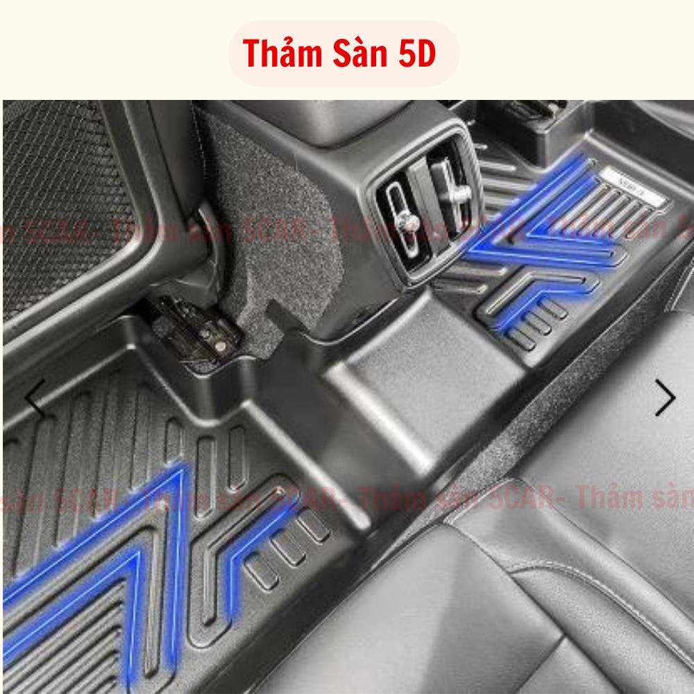 Thảm lót sàn NHỰA đúc TPE 5D xe Mitsubishi Outlander Sport 2014- 2017 đến nay, Mẫu Tràn viền bậc cửa - MẪU BẬC DÀI