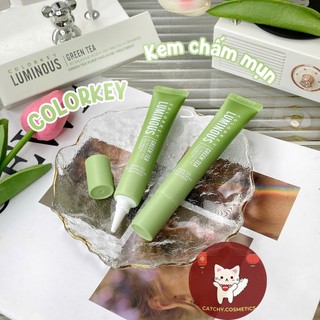 [COLORKEY] Kem Chấm Mụn Colorkey Luminous Vỏ Xanh Hỗ Trợ Giảm Mụn Và Dịu Da, 20g