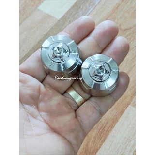 Bao Tay TBT + Gù Salaya Inox 304 mẫu sao cnc Gắn cho xe tay ga vision , vario, Ab (Giá 1Đôi) caoduongracing