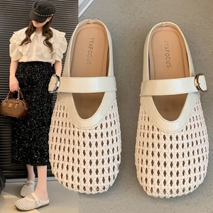Dép Mary Jane Cao Su Non Lỗ thiết kế thoáng khí – Êm Mềm, Thoáng Khí, Chống Trượt SL01